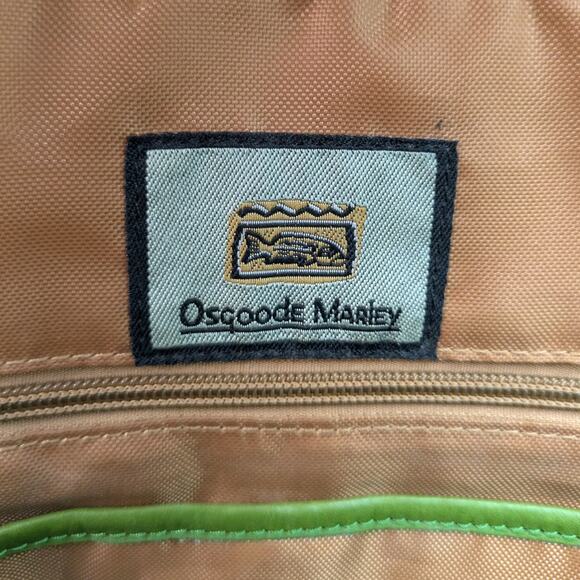 Osgoode Marley Vibrant Green Leather Laptop / Shoulder Bag - Picture 9 of 9